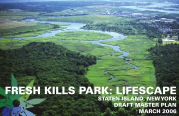 FRESH KILLS PARK: LIFESCAPE