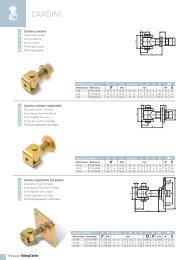 Gonds et Pivots - Rolling Center