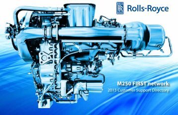 Rolls-Royce M250 FIRST network