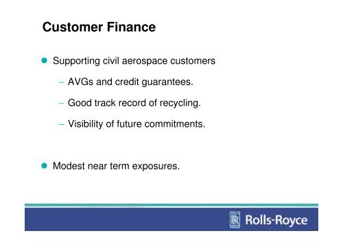 Download the full Results presentation - Rolls-Royce