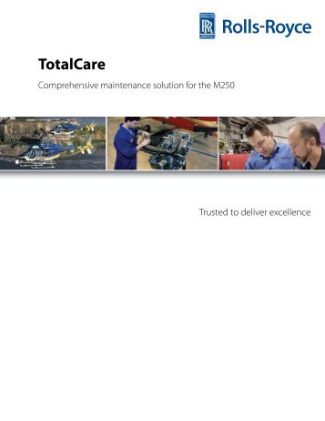 M250 TotalCare Brochure - Rolls-Royce