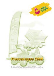 Pressemappe 2009 - rolly toys Franz Schneider GmbH & Co. KG
