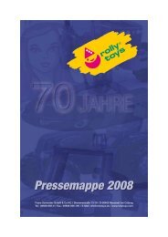 Pressemappe 2008 - Rolly Toys