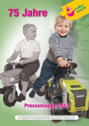 rolly toys Pressemappe 2013 - rolly toys Franz Schneider GmbH ...