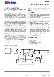 OB2262 Current Mode PWM Controller - Hardware Secrets