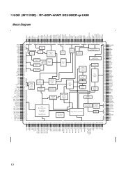 â¢ IC501 (MT1199E) : RF+DSP+ATAPI DECODER+Âµ-COM - ROM.by