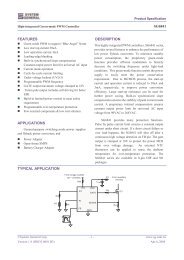 sg6841 features applications description typical application