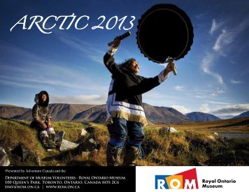 Into the Arctic Brochure and Application (PDF) - Royal Ontario ...