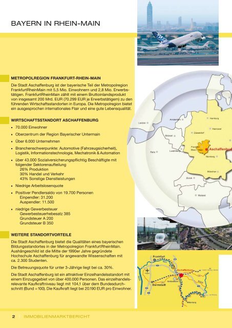 IMMOBILIENMARKTBERICHT ... - Stadt Aschaffenburg