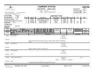 Maintenance Sheet - Banyan Air Service