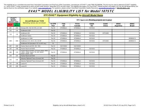 STC List - Banyan Air Service