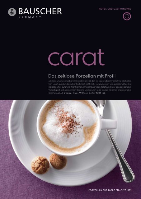 carat (PDF, 1014KB) - Bauscher