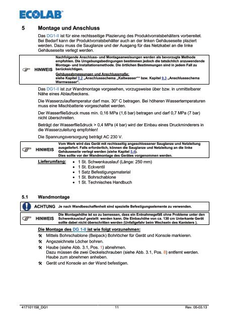 DG1 - Ecolab Healthcare