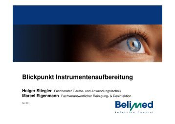 Blickpunkt Instrumentenaufbereitung - Infectionprevention.ch