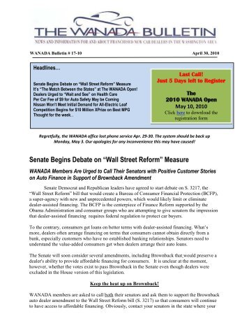 Bulletin 17-2010.pdf - The Washington Area New Auto Dealers ...