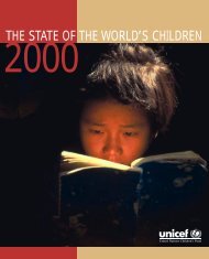 complete State of the World's Children 2000 - Unicef