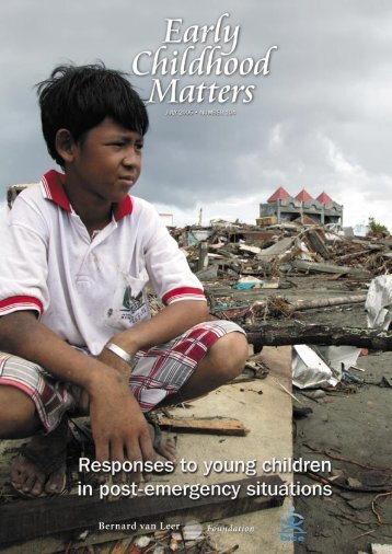 Responses to young children in post-emergency situations