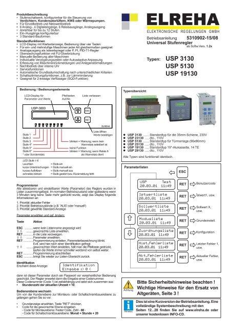 USP 5130 USP 19130 - Elreha