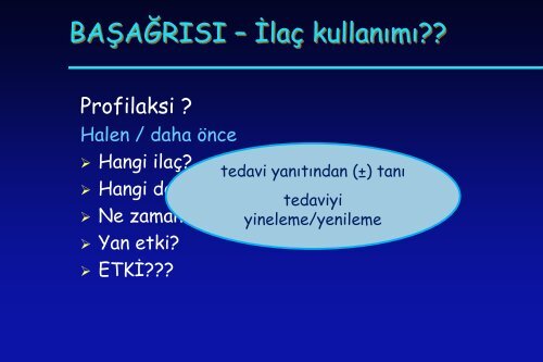 PRÄ°MER BAÅAÄRILARI Semptomdan tanÄ±ya gidiÅ Migren ve Gerilim ...