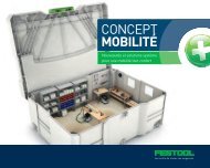 CONCEPT MOBILITÉ - Festool