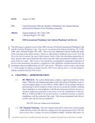 A. CHAPTER 1 - ADMINISTRATION - iapmo