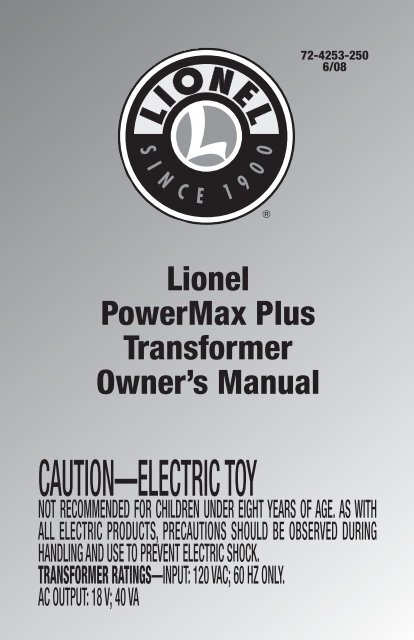 PowerMax Plus - Lionel