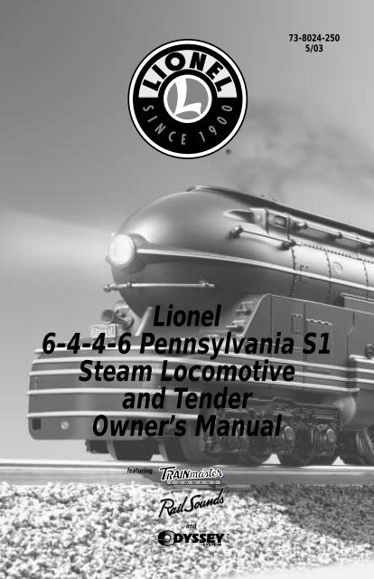Lionel 6-4-4-6 Pennsylvania S1 Steam Locomotive and Tender ...