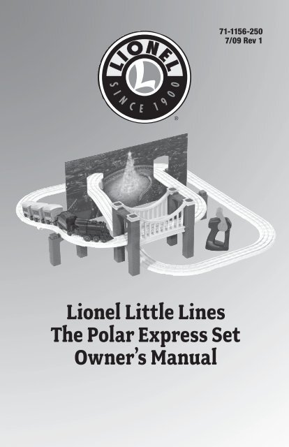 lionel polar express manual