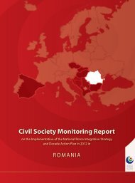 Civil Society Monitoring Report - Decade of Roma Inclusion