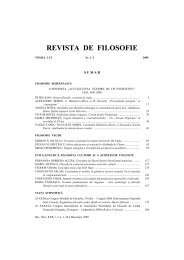 REVISTA DE FILOSOFIE - Wiki Romanian Philosophy