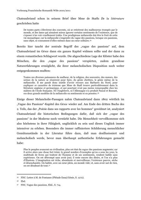 Vorlesung Romantik Text