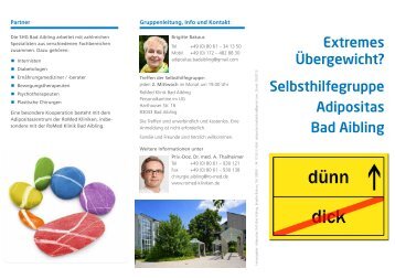 Selbsthilfegruppe Adipositas Bad Aibling - RoMed Kliniken