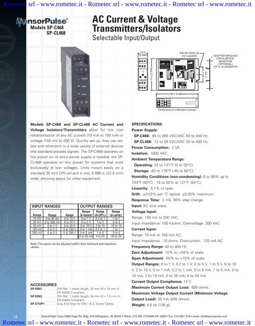 SensorPulse - Rometec srl