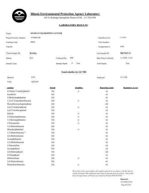 comprehensive site investigation and remediation objectives report