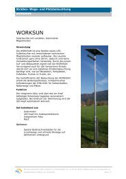 Datenblatt Worksun APRIL12 V2.5 deutsch - Gabionen Hausler