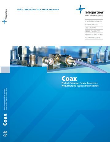 Product Catalogue Coaxial Connectors Produktkatalog ... - Romkatel