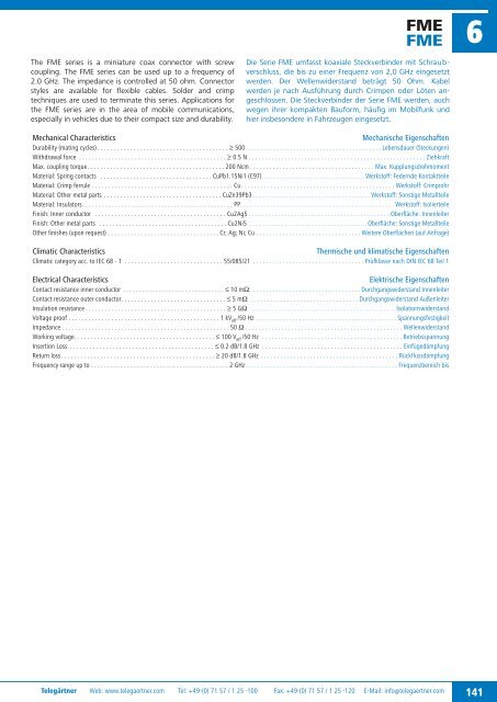 Product Catalogue Coaxial Connectors Produktkatalog ... - Romkatel