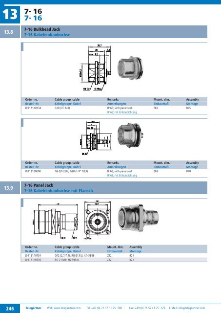 Product Catalogue Coaxial Connectors Produktkatalog ... - Romkatel