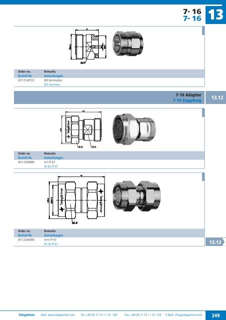 Product Catalogue Coaxial Connectors Produktkatalog ... - Romkatel