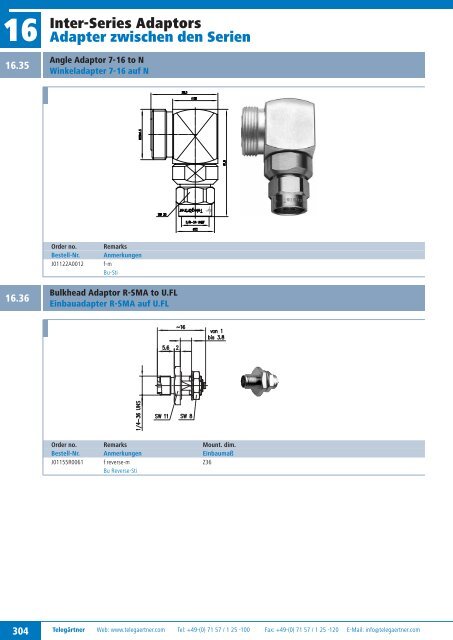 Product Catalogue Coaxial Connectors Produktkatalog ... - Romkatel