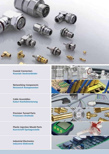 Product Catalogue Coaxial Connectors Produktkatalog ... - Romkatel