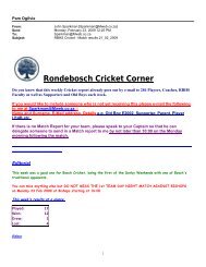 175_Cricket Newsletter 23Feb09.pdf - Rondebosch Boys