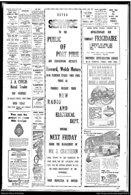 Edition from Friday 6th July 1951 - The Roneberg's of Cairns Home ...