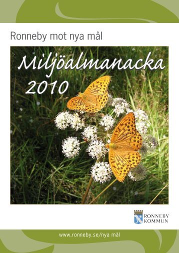MiljÃ¶almanacka 2010 - Ronneby kommun