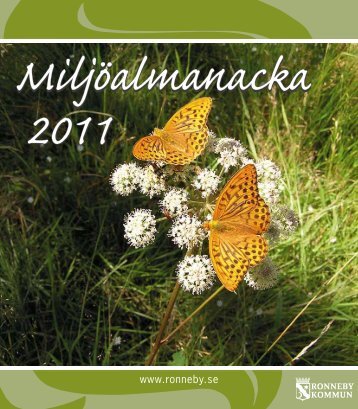 MiljÃ¶almanacka 2011 - Ronneby kommun