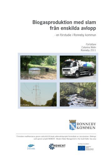 Biogasproduktion med slam frÃ¥n enskilda avlopp - Ronneby kommun