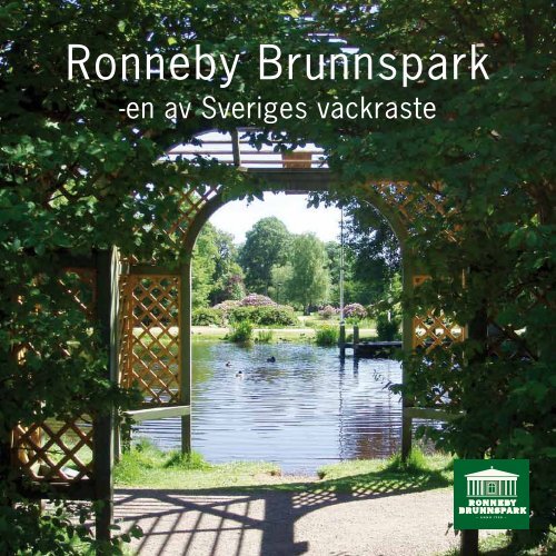 Ronneby Brunnspark - karte