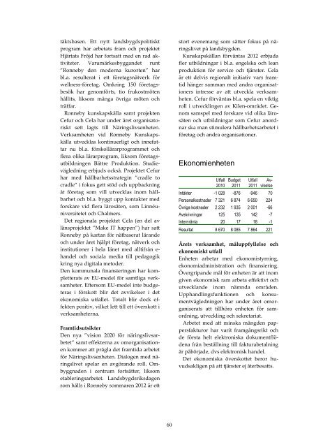 Ãrsredovisning 2011 (pdf 3,8Mb) - Ronneby kommun