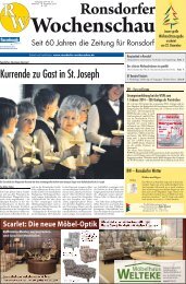 Ausgabe Nr. 51 vom 18.12.2013 - Ronsdorfer Wochenschau