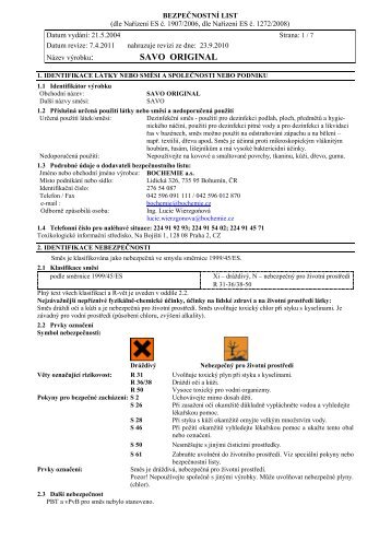 MSDS-Feropur (2008)